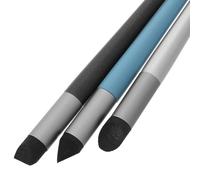 SAFIGLE Set 3 Pennelli per Sfumare Pastelli a Olio con Punta in Spugna Morbida e Raschietto, Strumenti di Disegno Versatili per Pittura a Olio e Schizzi Artistici, Portatile e Resistente