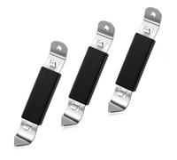 SAFIGLE Set 3 Pezzi Apriscatole Magnetici in Acciaio Apribottiglie per Birra Calamita da Frigorifero Utensili da Cucina Portatili per Campeggio Bar e Viaggi