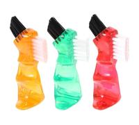 SAFIGLE Set 3 Spazzolini Per Dentiera Piccoli Multifunzionali, Spazzolino Da Denti Per Protesi Dentaria Personale, Mini Portatile Per Pulizia Pratica Orale Domestica