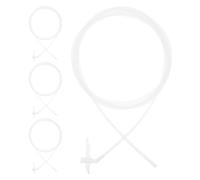 SAFIGLE Set 4 Pezzi Ugelli Applicatori Tubi di Prolunga per Schiuma Espansa, Tubo Spruzzatore Epossidico Riutilizzabile 3m per Sigillatura Fessure e Ristrutturazione Casa