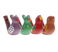 SAFIGLE Set di 16 scene musicali per bambini e adulti - fischietti in ceramica - fischietto per acqua in ceramica - fischietti per uccelli - fischietto per uccelli - fischietto per bambini -