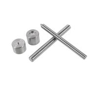 SAFIGLE Set Strumenti per Occhielli 10 Mm Posizionatore Manuale e Punzonatore per Riparazione Scarpe, Stivali e Teloni - Kit Occhielli Passacavo Portatile per Fai da Te e Riparazioni