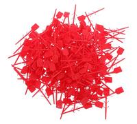 SAFIGLE Sigilli Antimanomissione Estintore in Plastica 1000 Pezzi, Perni di Sicurezza Antincendio, Fascette di Chiusura per Gestione Sicurezza in Edifici Commerciali