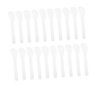 SAFIGLE Spatole la Cura della Pelle e Applicatori per Maschera Viso 50 Pezzi Mini Portatili in Plastica Versatili per Trucco e Skincare Quotidiana