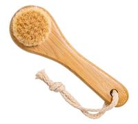 SAFIGLE Spazzola del in Crine Cavallo in Bamboo Spazzola Esfoliante Manuale per Donne Design Ergonomico Massaggio e Profonda