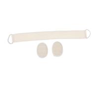 SAFIGLE Spazzola Esfoliante Per Schiena Da Doccia Scrub Corpo Bifacciale Asciugamano Da Bagno Lungo Strumento Esfoliante Per Corpo Applicatore Di Lozione Per Schiena