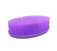 SAFIGLE Spazzola Per Doccia in Silicone Scrub Per Doccia Massaggio Bagno Pulizia Corpo Igienica Lavaggio Corpo Morbida Resistente