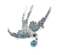 SAFIGLE Spilla Di Rondine Accessorio Per Vestire Breastpin Spilla Alla Moda Per Donna Spilla Di Uccelli Le Donne Inghiottono La Spilla Ingoiare Lo Spillo Spilla Da Petto Lega