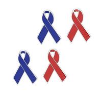 SAFIGLE Spilla Spilla Creativa in Accessori per Giornata Contro l'Aids 4 Pezzi Decorazione per Abbigliamento Solidale