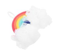 SAFIGLE Spugna Da Bagno Multicolore Per Ragazzo Ragazza Scrub Portatile Per Pulizia Del Corpo Accessorio Da Bagno