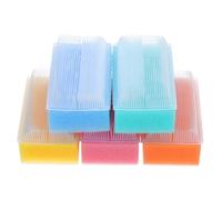 SAFIGLE Spugna da Bagno per Ragazzo Ragazza 5 Pezzi Colorate, Spazzola Morbida per Pulizia e Massaggio del Cuoio Capelluto, Strumento Sensoriale per Bagnetto e Allenamento Colore Casuale