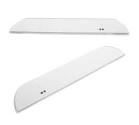 SAFIGLE Strisce Luci LED per Battitacco Auto 2 Pezzi Sensore Automatico, Materiale Acrilico e Pc, Installazione per Illuminazione Ambientale Portiera Argento