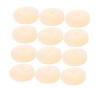 SAFIGLE Strumenti Per Chignon 12 Pezzi, Macchina Per Chignon Ciambella Beige 9cm, Accessori Chioma Per Donne e Ragazze, Mantenimento Sicuro Per Yoga, Feste e Acconciature Raccolte
