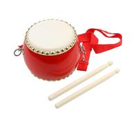 SAFIGLE Strumento a Percussione Educativo Rosso con Bacchette Strumento Musicale Facile da Imparare per Ragazzi e Ragazze Gioco Didattico per Sviluppo Ritmo e Creatività