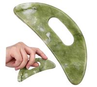 SAFIGLE Strumento Gua Sha per Massaggio Facciale Modellatore Linea Mandibola Raschietto Viso Occhi Collo Strumento Massaggio Manuale Superficie Levigata
