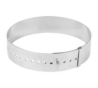 SAFIGLE Strumento Nodo Scorrevole in Acciaio Inox di Misurazione Polso | Bracciali Rigidi e Polsini, Gamma 15-23cm, Uso Professionale in Gioielleria, Colore Argento