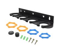 SAFIGLE Supporto per Microfono da Parete in Materiale Stabile Clip, Gancio Portamicrofoni 4 Fori per Studio, Karaoke e Sala Registrazione, Montaggio Rapido e Salvaspazio