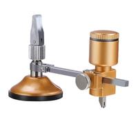 SAFIGLE Tagliavetro a Compasso Ventosa Taglierina Circolare 400 Mm per Vetro e Ceramica Rotelle Sostituibili Leva in Metallo per Hobbisti e Professionisti