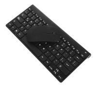 SAFIGLE Tastiera Wireless e Mouse, Tastiera e Mouse Combo, Layout Spagnolo Latino, Resina, Nero, per Computer, per Esercizi di Digitazione