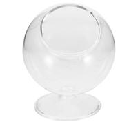 SAFIGLE Tazza in Vetro per Lavaggio Penne a Immersione Multifunzionale Forma Unica, Design Semplice, Come Ornamento da Scrivania per Pulizia Efficiente