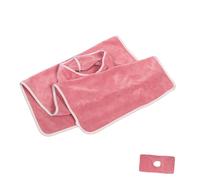 SAFIGLE Telo Per Lettino Da Massaggio Con Foro Per Viso, Lenzuola Per Lettino Da Massaggio 40x80 Cm Morbido Rosa, Fodera Professionale Per Spa e Istituto Di Bellezza