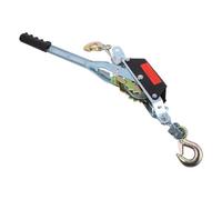 SAFIGLE Tenditore Cricchetto Manuale Leggero con Doppio Gancio per Fune e Cavo Estrattore Portatile Resistente per Tensione Sicura in Lavori di Sollevamento e Abbattimento Alberi