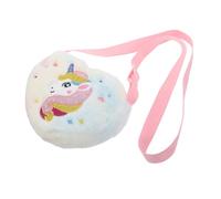 SAFIGLE Tracolla Unicorno Per Bambine Design Zaino Piccolo Per Asilo Ragazze Portafoglio Cartoon Per Ragazze Adolescenti