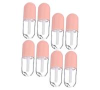 SAFIGLE Trasparenti per Lucidalabbra 8 Pezzi 5Ml Tubetti Ricaricabili in Contenitori Vuoti per Rossetto e Balsamo per Labbra Leggeri e Pratici per Viaggi