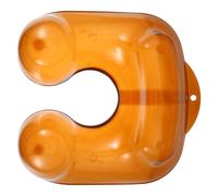 SAFIGLE Vassoio Spalla Permanente per Parrucchieri Vaschetta Lavaggio Shampoo in Plastica Collo Professionale per Salone e Uso Domestico Leggero e Confortevole Marrone