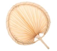 SAFIGLE Ventaglio Mano Vintage in Stile Cinese Ventaglio Estivo Intrecciato a Mano Leggero e Resistente per Anziani Raffreddante per la Stagione Calda e Decorazione