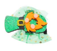 SAFIGLE Vieni dalla clip dell'amore multi Maglia spillo forma copricapo da festa fermaglio per festa irlandese fermaglio per irlandese per ragazze molletta Metallo Verde