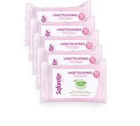 Saforelle Salviette Intimes - Confezione da 5 confezioni da 10 salviette singole