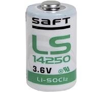 SAFT Batterie Litio 3,6V LS 14250 1/2AA - Celle 1/1 pin +/-