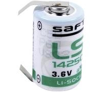 Saft LS 14250 CLG Batteria speciale 1/2 AA linguette a saldare a U Litio 3.6 V