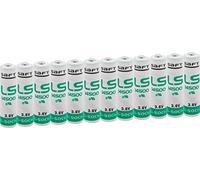 Saft LS 14500 3,6 V Lithium Pack da 12, Bianco