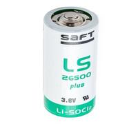 SAFT LS26500 3.6v Pila C Mezza Torcia Litio Batteria Allarmi Li-SoCI2 Antifurto