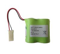 Saft pacco batterie litio 7,2V 5,5Ah compatibile Security ca' Silentron - 2LSH1