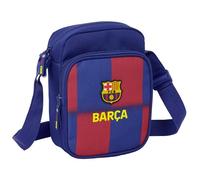 safta 1° KIT FC BARCELONA 25/26 - Borsa a tracolla con tasca esterna, valigetta, borsa a tracolla, comoda e versatile, qualità e resistenza, 16x6x22 cm