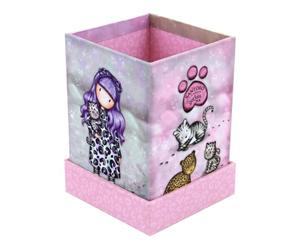 SAFTA 1100GJ02, Calice Cartone con Vassoio Gorjuss Ruby Wild Unisex-Bambini e Ragazzi, Multicolore, M