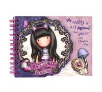 Safta 1139GJ01, Taccuino Gorjuss Cheshire Cat Unisex Bambini, Multicolore, M