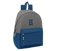 MUNICH STREET - Zaino per laptop da 14,1", ideale per giovani di diverse età, comodo e versatile, qualità e resistenza, 31 x 13 x 43 cm, grigio/blu, M, Casual