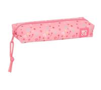 safta MOOS PASSION - Astuccio rettangolare per bambini, astuccio per bambini, ideale per bambini in età scolastica, comodo e versatile, qualità e resistenza, 22 x 7 x 40 cm, multicolore, M, Casual
