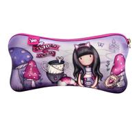 SAFTA 271gj34, Astuccio Piatto in Neoprene Gorjuss Cheshire Cat Unisex-Bambini e Ragazzi, Multicolore, M
