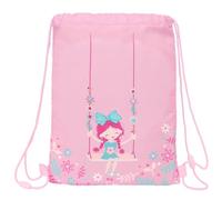 GLOWLAB Kids Swing - Zaino a sacco piatto, per bambini, ideale per bambini di diverse età, comodo e versatile, qualità e resistenza, 26 x 34 cm, multicolore, M, Casual