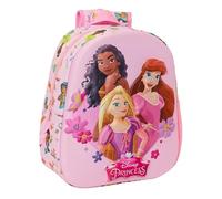 Safta 3d Princesas Disney Backpack One Size, M890A