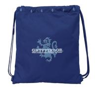 HARRY POTTER CAPTAIN - Zaino a sacco piatto, grande, ideale per bambini di diverse età, comodo e versatile, qualità e resistenza, 35 x 40 cm, Blu navy, M, Casual