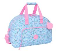 Safta VMB Paradiso - Borsa sportiva, zaino ideale per bambini di diverse età, comoda e versatile, qualità e resistenza, 48 x 21 x 33 cm, Blu chiaro/Rosa Chiaro, M, Casual
