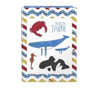 Safta 512005068 - Folder Folio with 3 Flaps of Algo de Jaime, 260x365 mm