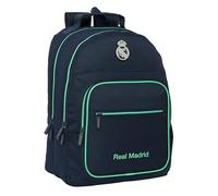Real Madrid 2a squadra 25/26 - Zaino Safta scuola, ideale per bambini di diverse età, comodo e versatile, qualità e resistenza, 32 x 16 x 42 cm