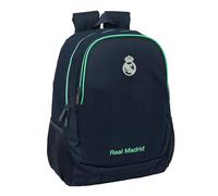 Real Madrid 2a squadre 25/26 - Zaino scuola per bambini, ideale per bambini di diverse età, comodo e versatile, qualità e resistenza, 32 x 16 x 44 cm